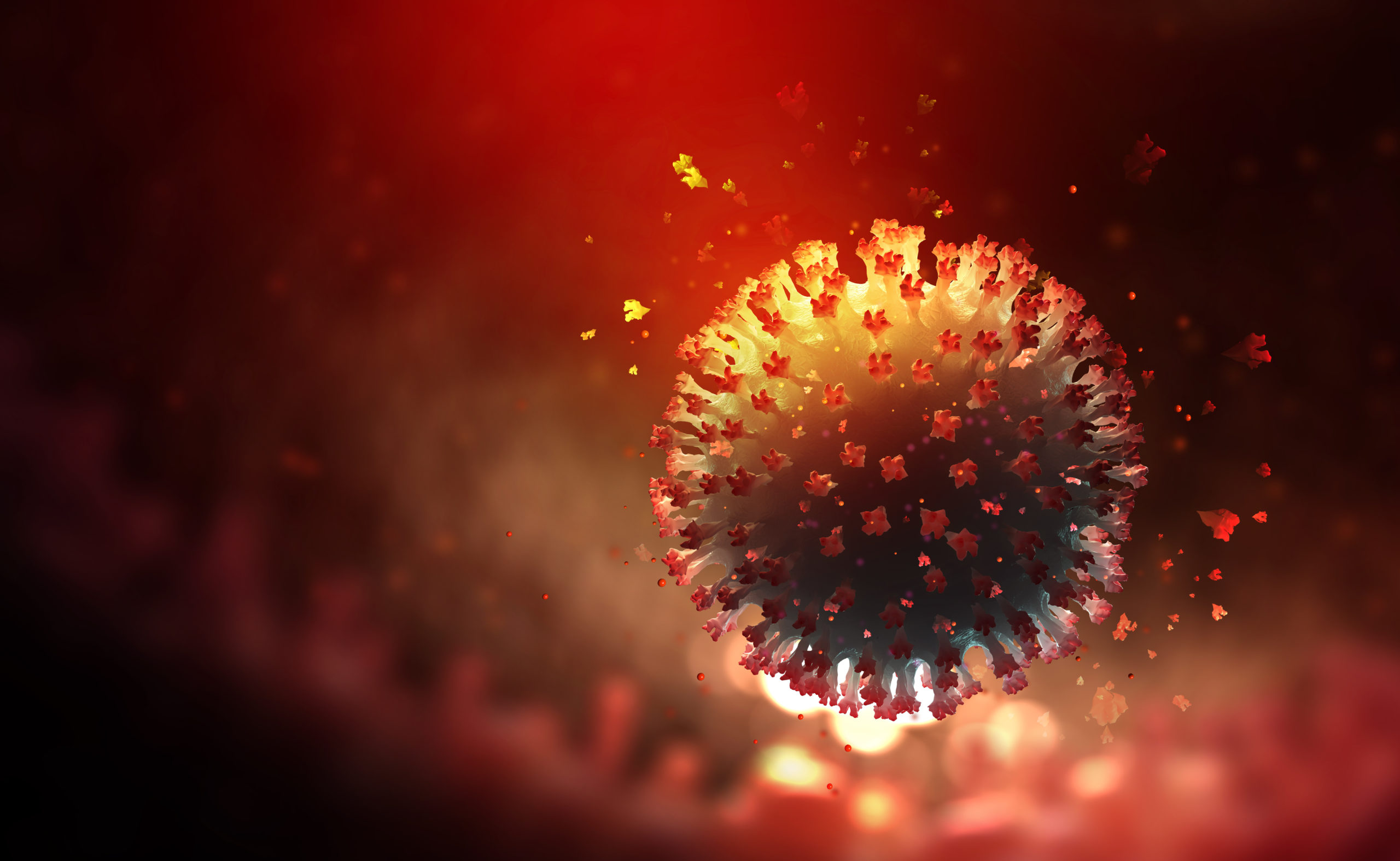 Antigen vs antibody - 3D illustration